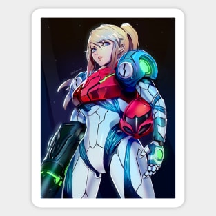 Samus Metroid Dread Sticker